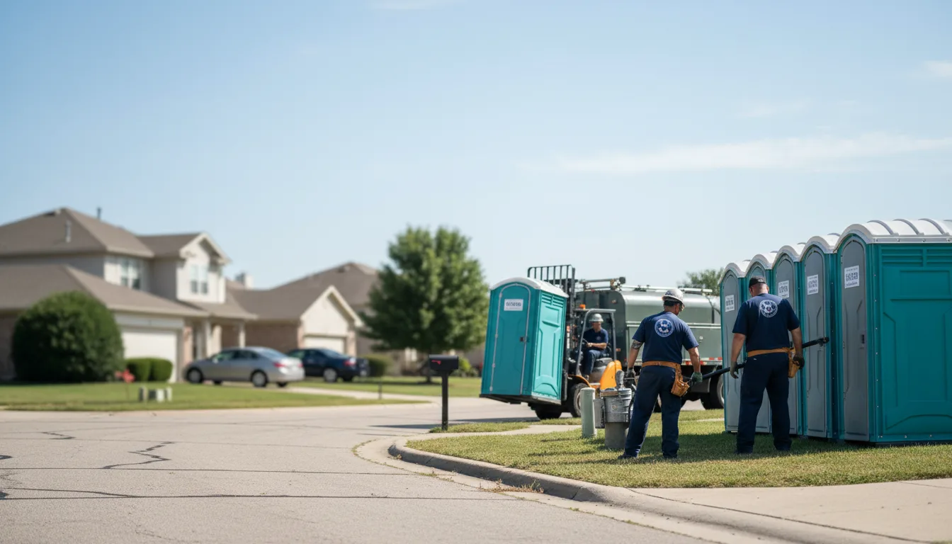 Porta Potty Rental in West Burlington, IA near me